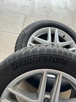 Audi elektróny 5x112 R17 + zimné pneu - 2