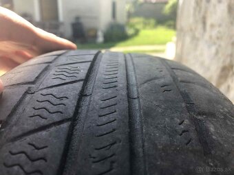 Zimné pneumatiky 195/55 R15 na plechových diskoch - 2
