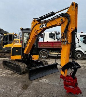 6.6t bagr mimoosa powertilt JCB 65R1 rypadlo pásák - 2