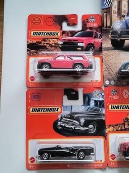 Matchbox - základná rada - 2 eurá za kus - 2