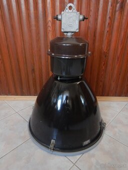 industriálna lampa veľká, priemer 55 cm, výška 75 cm - 2