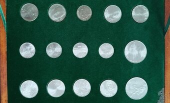 Sada strieborných mincí ČSFR - 2