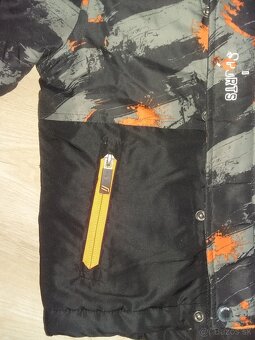 Super teplá zimná bunda veľ.110 s hrejivým flísom - 2