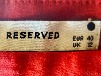 ČERVENÉ NOHAVICE zn.RESERVED Č.40 - 2
