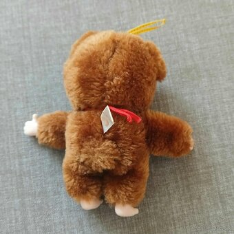 Hnedý mončiči s podbradníkom - retro - 2