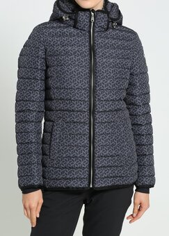 nová sivo-čierna dámska bunda Napapijri veľ. 40 - 2