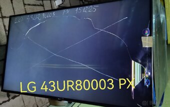 Predám diely z TV LG 43UR80003. - 2