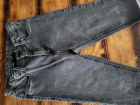 Sivé elastické nohavice skiny jeans č. 152, Denim - 2