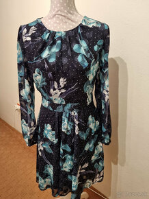 nové modrozelené padavé šaty Orsay veľ. 38/40 - 2