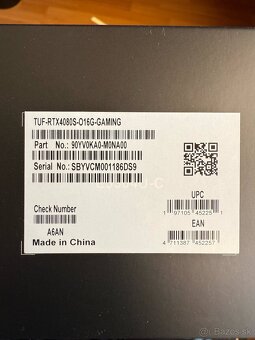 [Predám] ASUS TUF GeForce RTX 4080 SUPER O16G GAMING - 2
