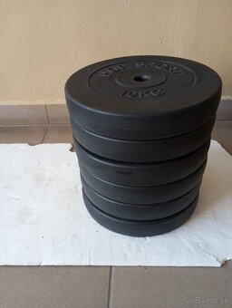 Plastové/cementové kotúče  HOP-SPORT   6 x 10 kg - 2