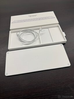 Apple Magic Keyboard with Touch ID (SK) – Model A2449, biela - 2