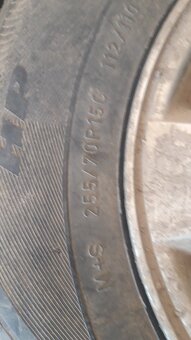 255/70R15 elektrony toyota hilux+pneumatiky - 2