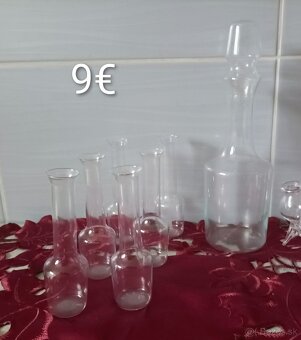 Retro sklenené poháre - 2