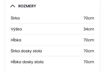 Otočný Konferenčný stolík, biela/ dub sonoma, MANDY - 2