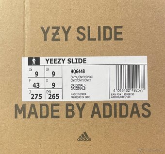 Originál YEEZY SLIDE ONYX 43 - 2