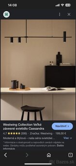 Závesné svietidlo - 2