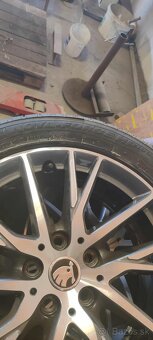 hliníkové disky 7J x 17 H2 VW group + pneu - 2