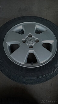 Elektrony letna sada Opel 4x100 R15 6j ET49 - 2