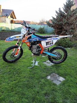 Ktm sxf 450 2017 el štartér - 2
