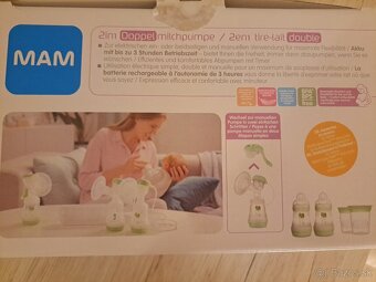 Elektrická odsávačka mlieka MAM - 2