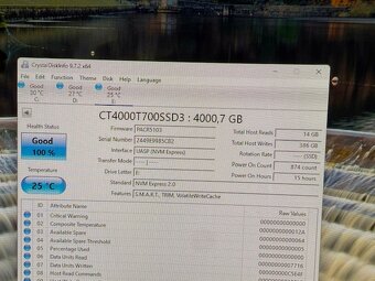 Crucial T700 4TB PCIe Gen5 NVMe M.2 SSD Disk - 2