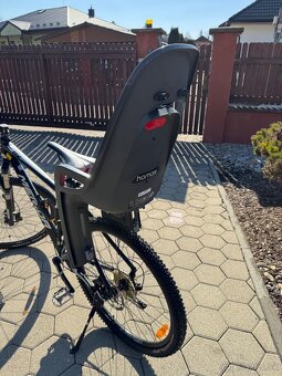 HAMAX Cyklosedačka s adaptérom Zenith W grey/red - 2