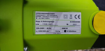 Pokosova pila Zipper ZI-KGS255DS - 2