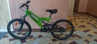 Detský celoodpružený bicykel 20 - 2