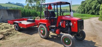 Malotraktor domácej výroby - 2