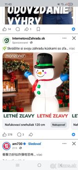 Vianocne nafukovacie postavičky - 2