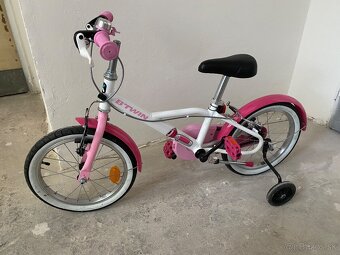 Dievčenský 16" bicykel BTWIN - 2