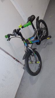 Predám 16" detský bicykel Kenzel Lime - 2