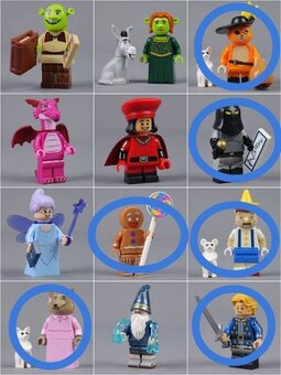 Shrek Lego minifigurky - 2