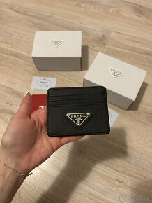 Prada card holder + biely box (PR3) - 2