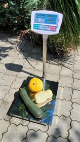 Digitálna mostíková váha TCS 300 kg 40x50cm dielik 50 g - 2