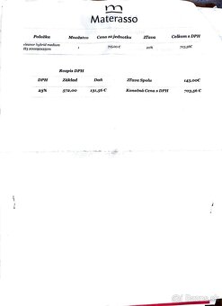Predám matrac v Záruke s dokladmi - 2