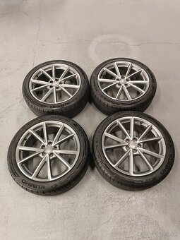 AUDI 5x112 R20 - 8U0601025AK + Letné pneumaitky 255/40 - 2