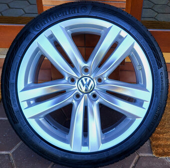 alu R18 5x112 orig. VW Passat, pneu 235/40 - 2