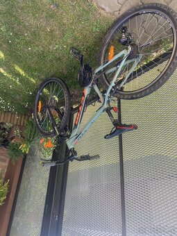 CTM TERRANO 1.0 26 detský bicykel, matná zelená/oranžová - 2