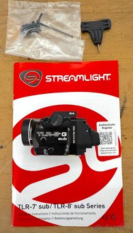 Predám Streamlight-Taktické svietidlo TLR-8G Sub+laser Green - 2