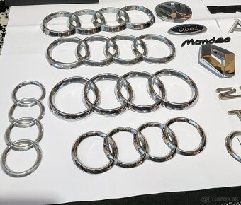 Znaky áut Audi , VW , Renault , Ford - 2