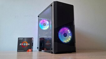 Herný pc Ryzen 5 5500 3,60ghz/NVME/GTX1660SUPER 6GB - 2