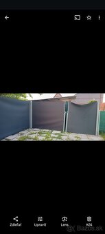 Zatahovacia bočna markiza - 2