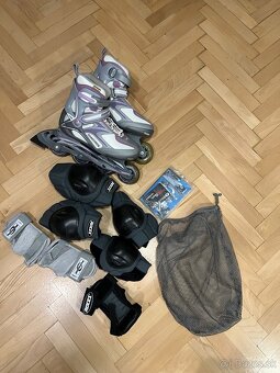 Kolieskove korcule rollerblade bio dynamic sg5 s chranicmi - 2