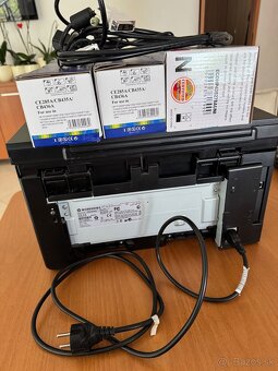 Tlačiareň HP laserjet M1132 MFP + 3 ks tonerov + 2 ks káblov - 2