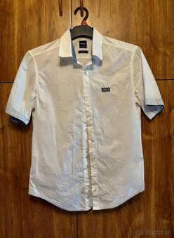 Pánska košeľa 2x Fred Perry a Hugo Boss, veľkosť S - 2