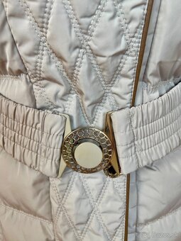 Béžová zimná bunda, S - 2