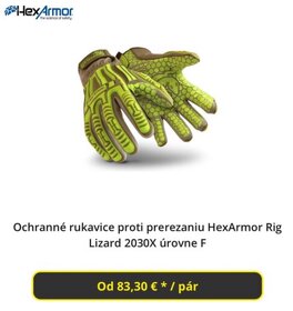 Rukavice - HexArmor® Rig Lizard® 2030X - 2