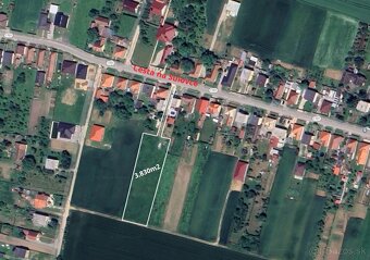Rovinatý pozemok na výstavbu rodinných domov Oponice - 2